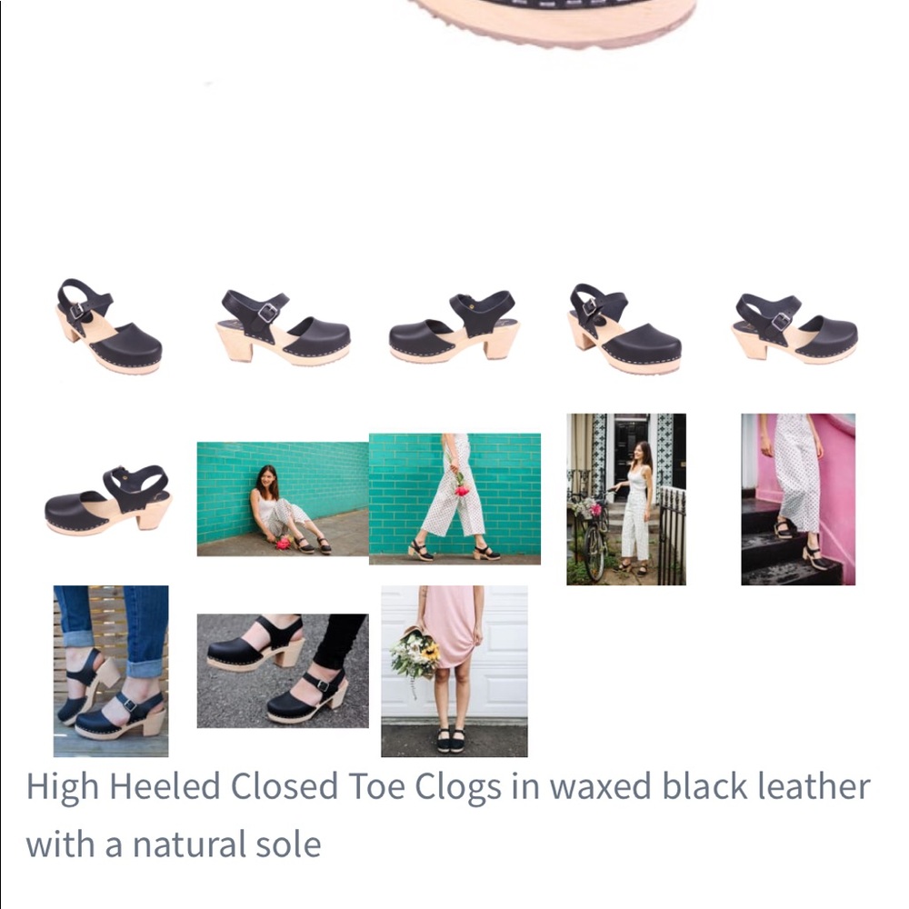 Lotta from Stockholm high heel clogs